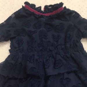 Navy Blue Beautiful Dress